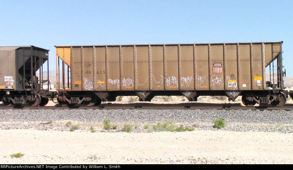 EB Unit Empty Hooper Car Frt at Erie NV -33